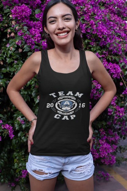 Tank Top Team Cap 2016 Retro Unisex Heavy Cotton