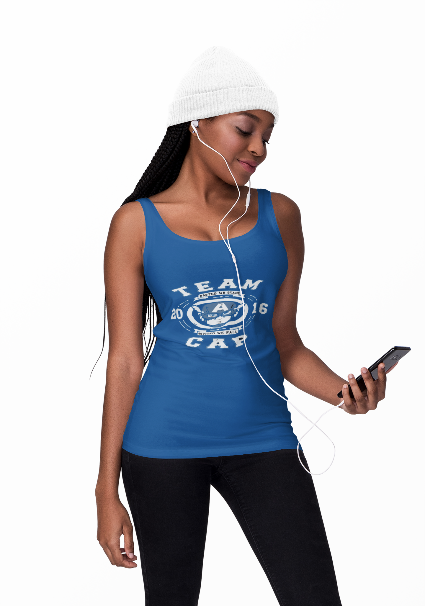 Tank Top Team Cap 2016 Retro Unisex Heavy Cotton