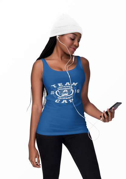 Tank Top Team Cap 2016 Retro Unisex Heavy Cotton