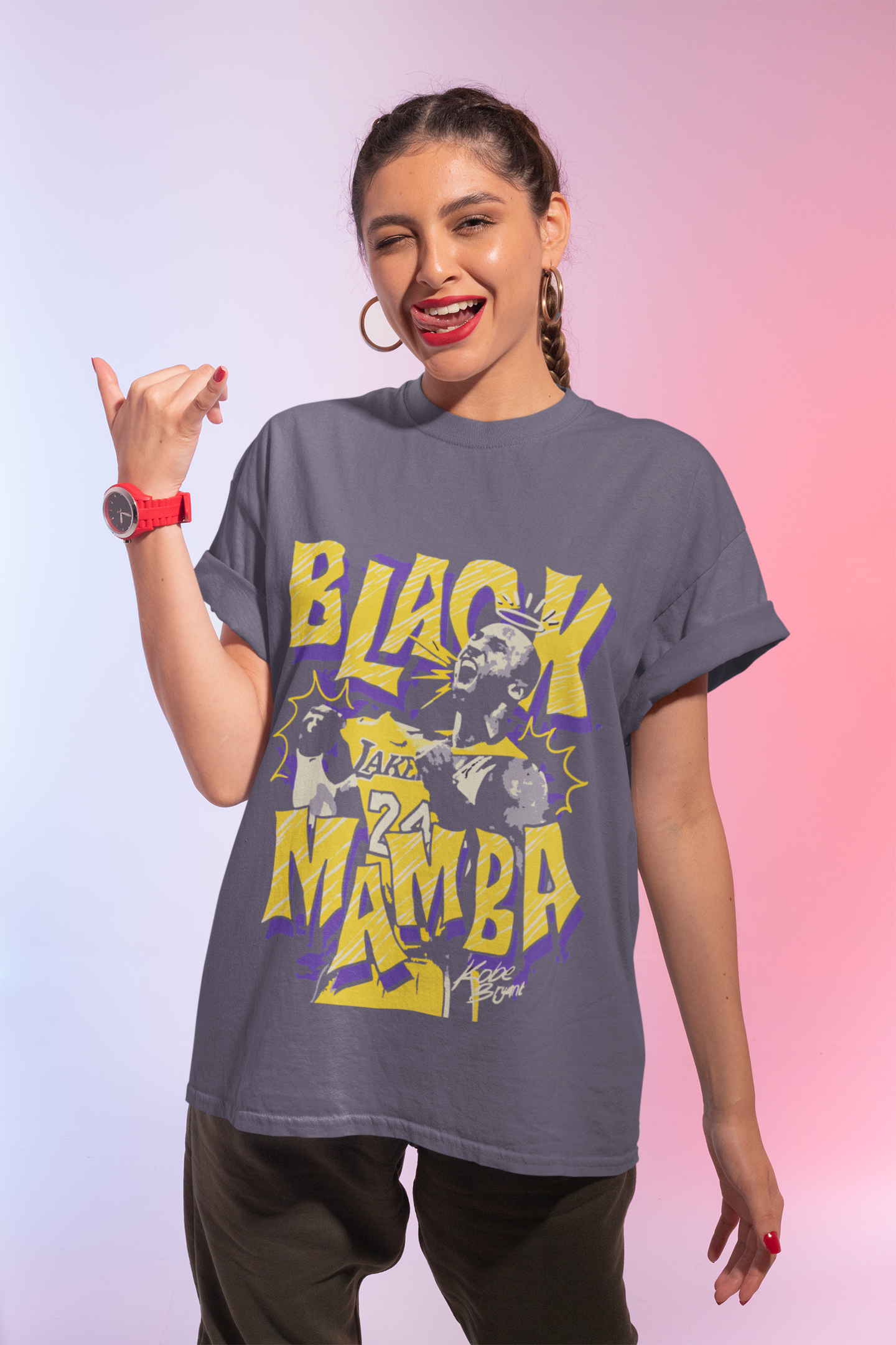 Kobe Bryant Tribute Tee, Black Mamba Shirt, Sports Fan Apparel, Basketball Lover Gift, Casual Wear for Any Occasion