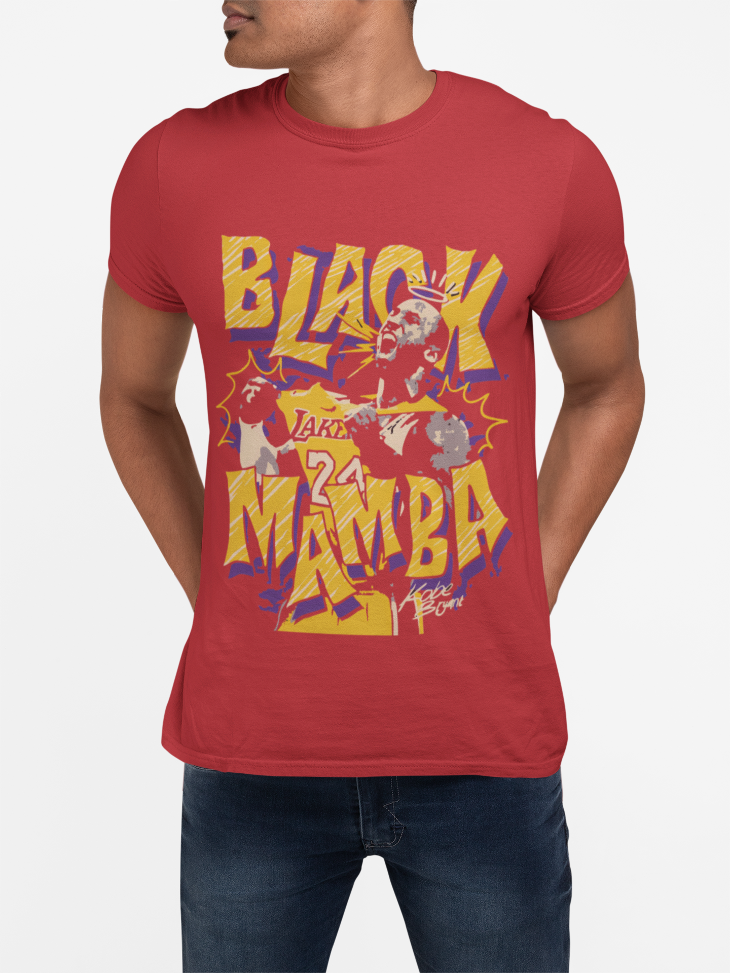Kobe Bryant Tribute Tee, Black Mamba Shirt, Sports Fan Apparel, Basketball Lover Gift, Casual Wear for Any Occasion