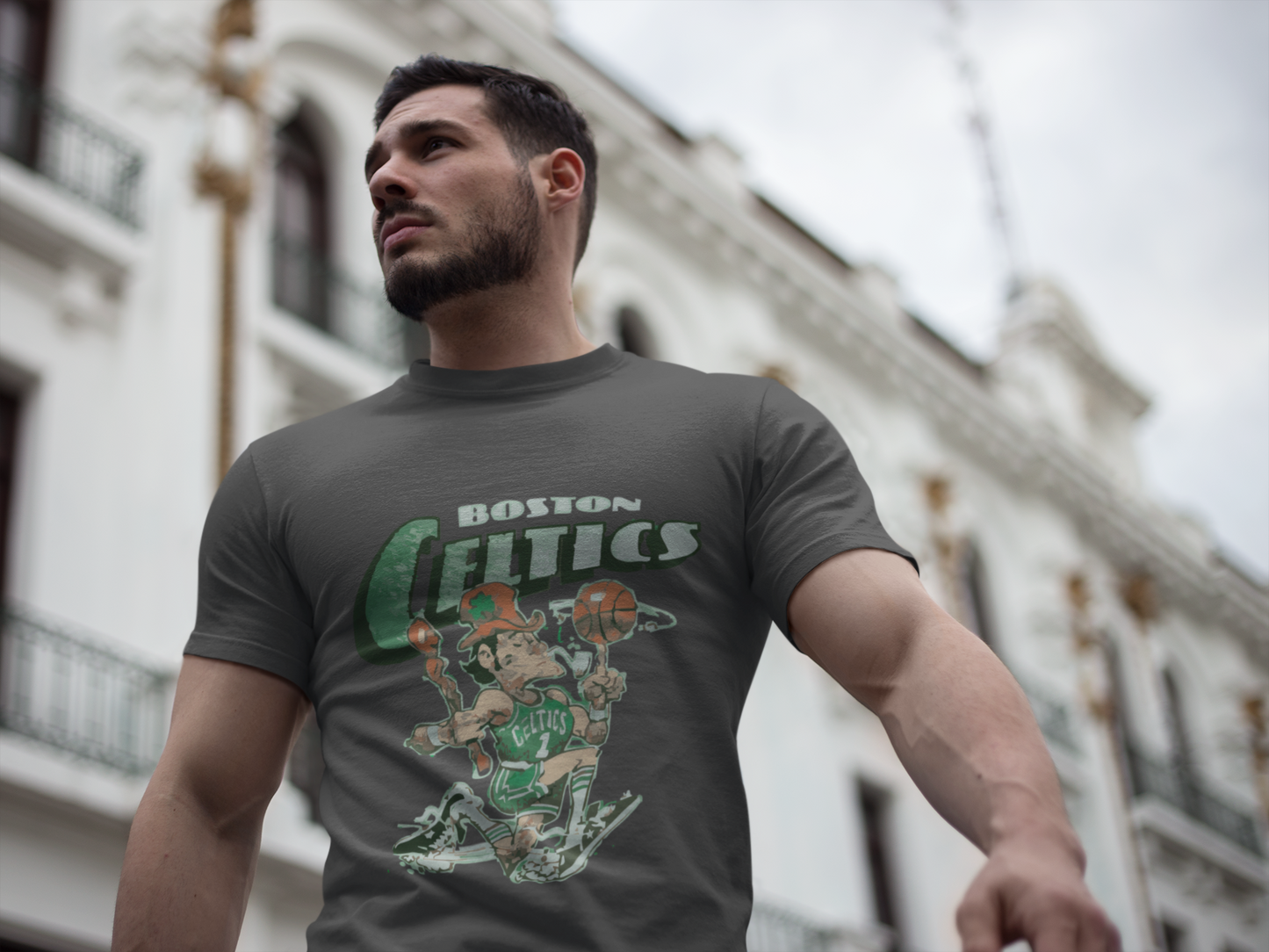 Vintage Celtics Basketball Tee - Unisex Heavy Cotton Shirt, Sports Fan Gift, Game Day Apparel, Retro Basketball Merchandise, [...]