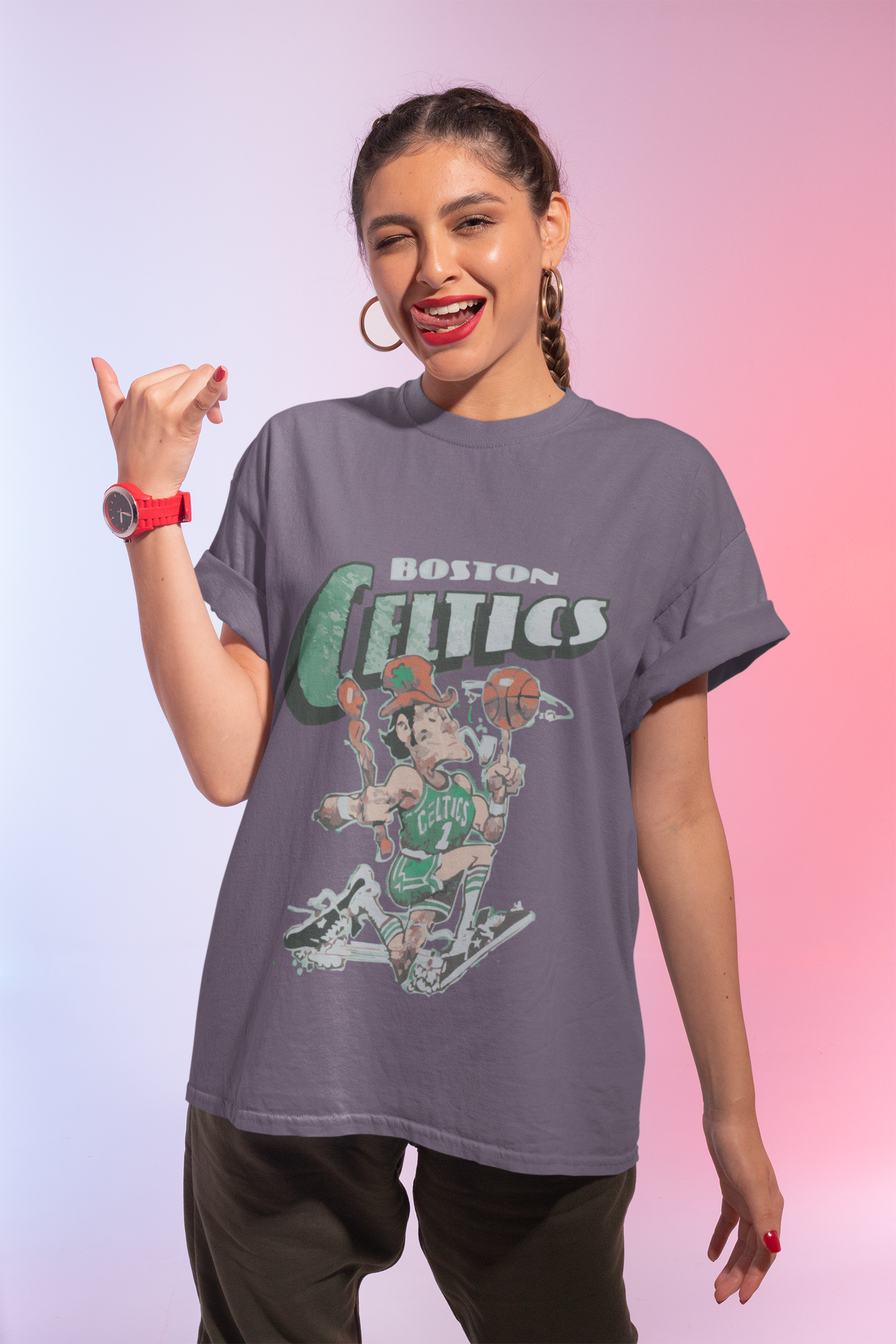 Vintage Celtics Basketball Tee - Unisex Heavy Cotton Shirt, Sports Fan Gift, Game Day Apparel, Retro Basketball Merchandise, [...]
