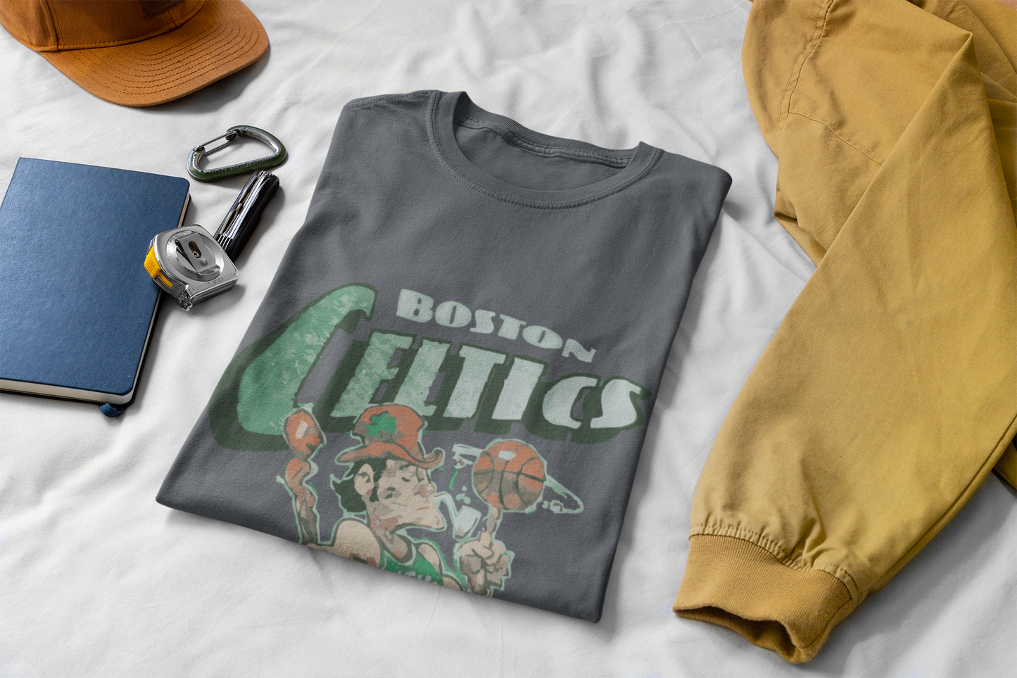 Vintage Celtics Basketball Tee - Unisex Heavy Cotton Shirt, Sports Fan Gift, Game Day Apparel, Retro Basketball Merchandise, [...]