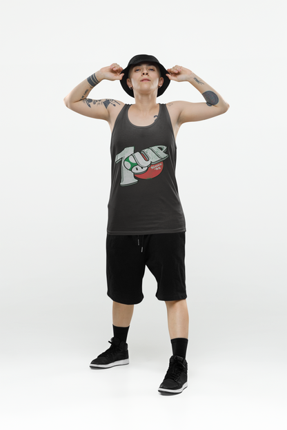 1UP Graphic Unisex Jersey Tank, Retro Gaming Tank Top, Casual Summer Tank, Video Game Gifts, Unisex Workout Tee, Gamer Apparel