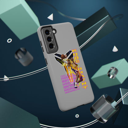 Impact-Resistant Phone Case — Bold Retro Basketball Graphic