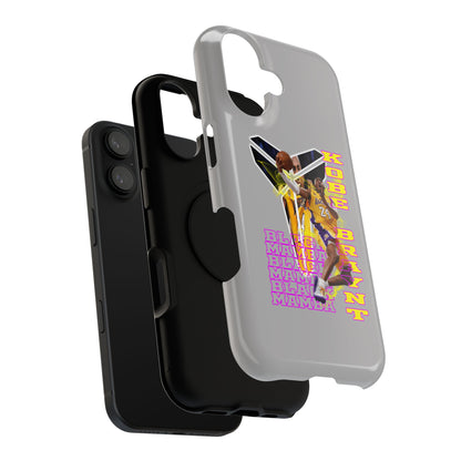 Impact-Resistant Phone Case — Bold Retro Basketball Graphic