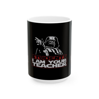 Darth Vader Teacher Mug, Teacher Gift, Star Wars Mug, Coffee Cup for Educators, Funny Gift Idea for Students