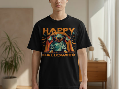 Halloween Dog Graphic Happy Halloween T-Shirt product type