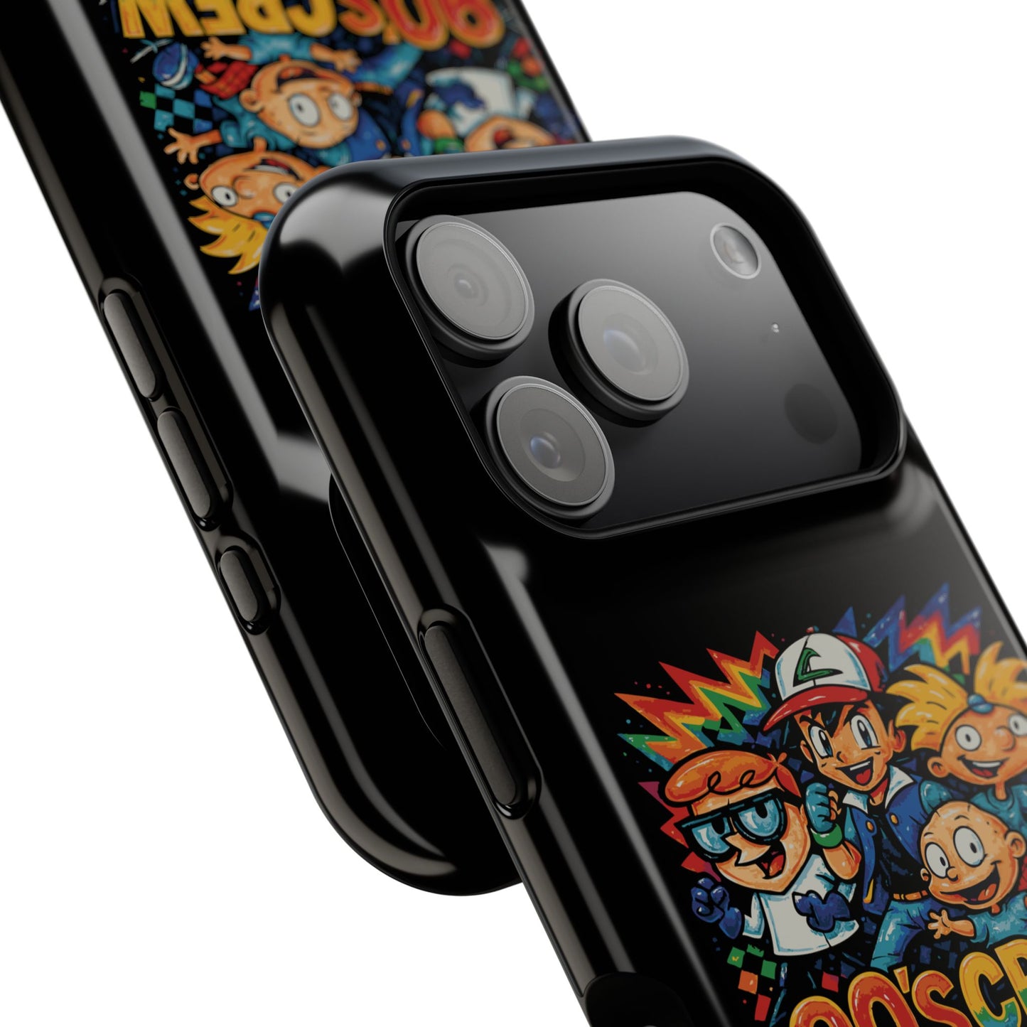 90s Crew Impact-Resistant Phone Case — Retro Cartoon Gamer Design