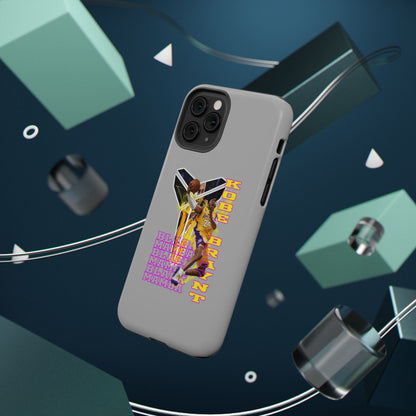 Impact-Resistant Phone Case — Bold Retro Basketball Graphic