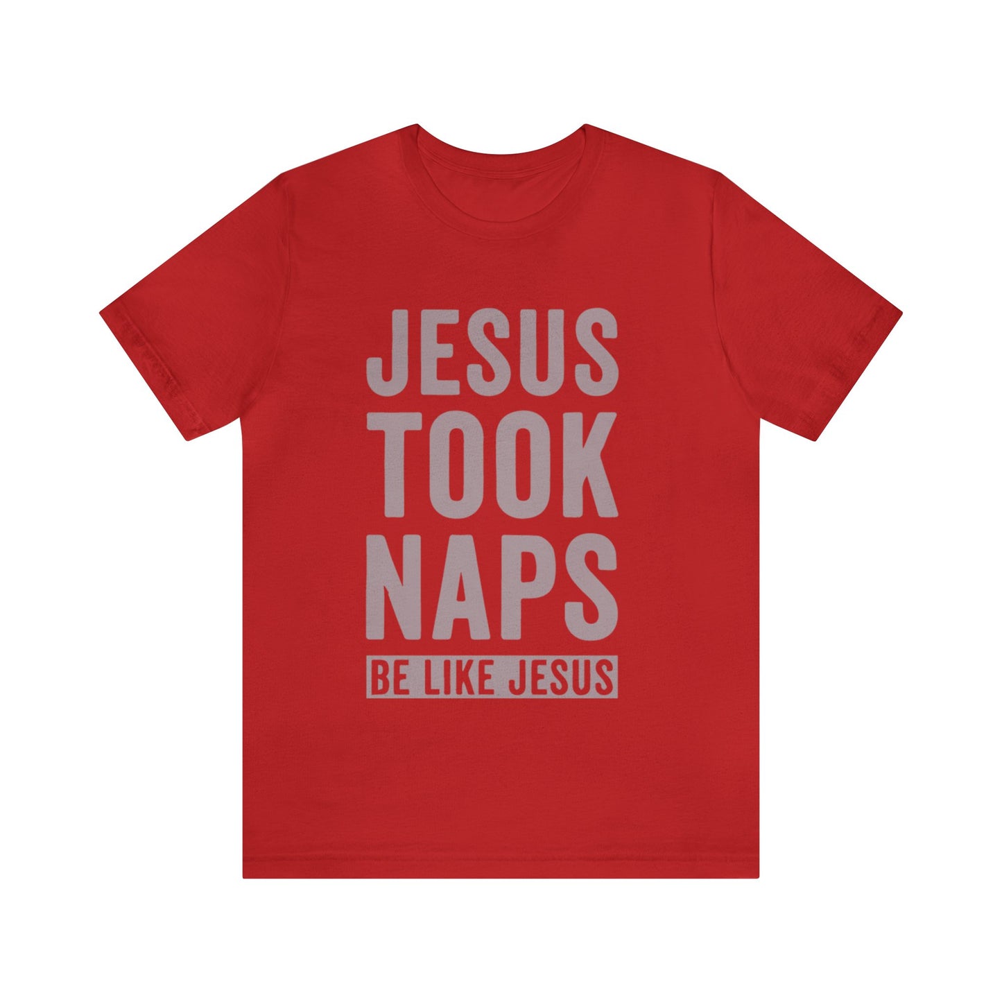 Jesus Love Naps 2 Jersey Short Sleeve Tee