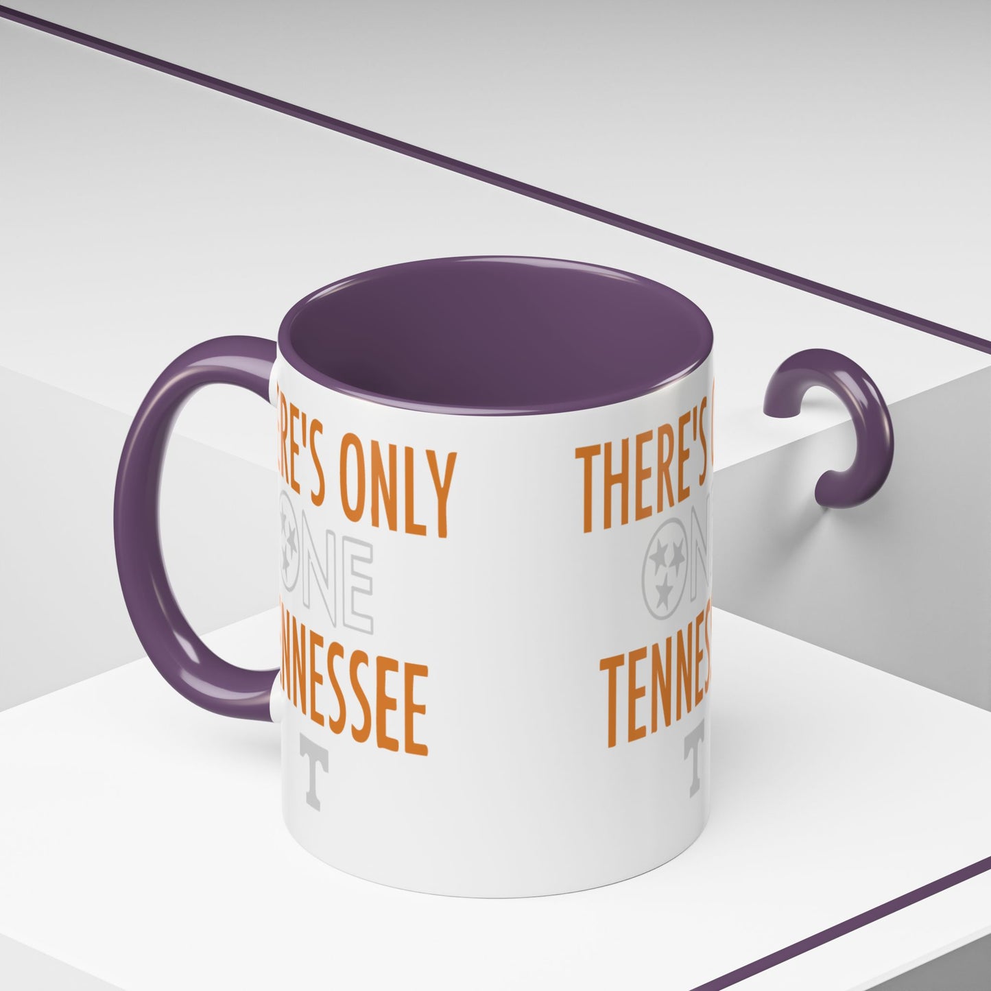 Tennessee Accent Coffee Mug - Perfect for Fans, Gift for Graduates, Home Office Essential, Sports Celebration, Personalized Tea Cup