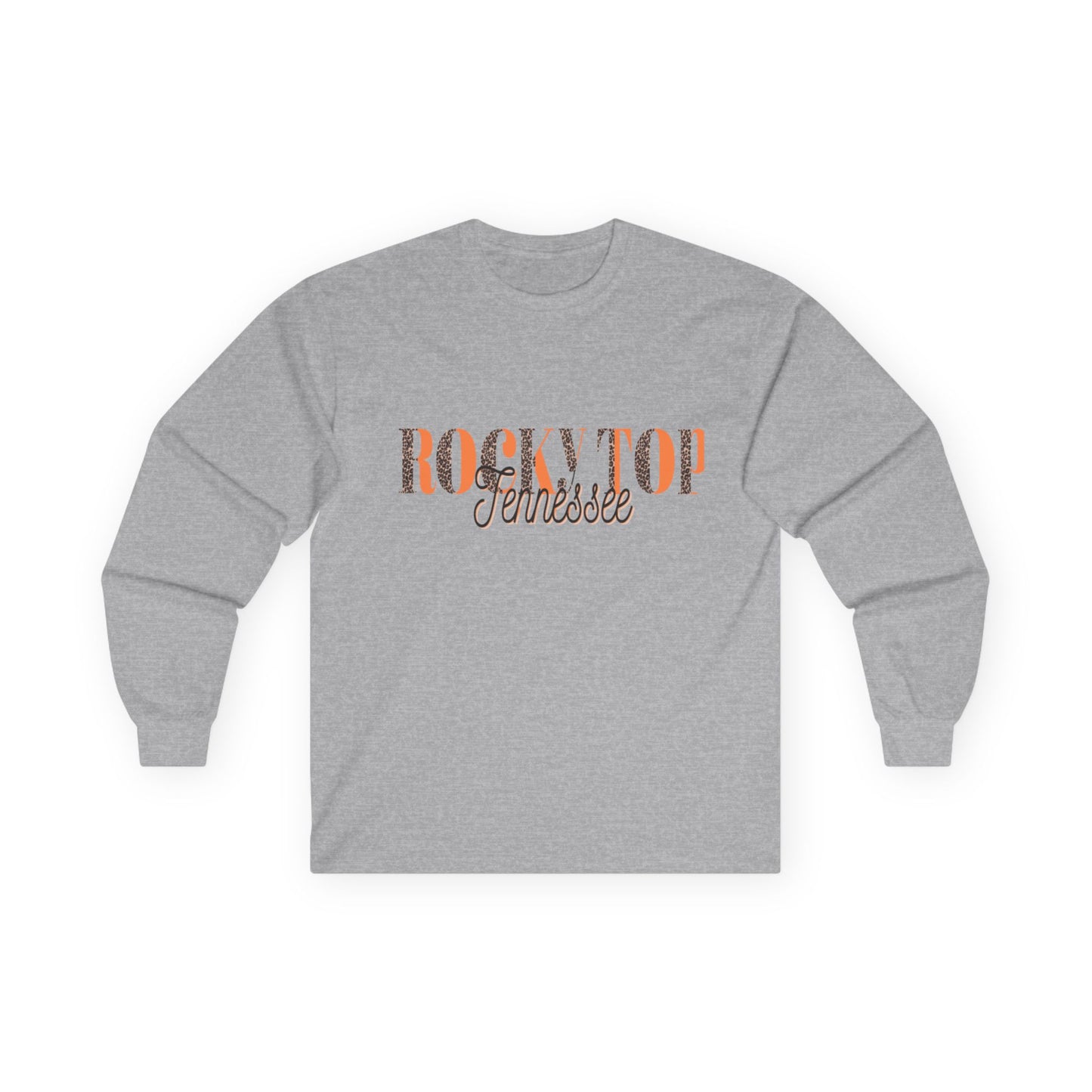 Rocky Top Tennessee Long Sleeve Tee — Vintage Script State Pride