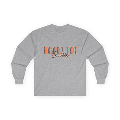 Rocky Top Tennessee Long Sleeve Tee — Vintage Script State Pride