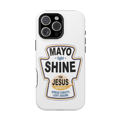 Jesus Message Impact-Resistant Case, Faith-Based Phone Cover, Inspirational Tech Accessory, Christian Gift, Bible Verse Case