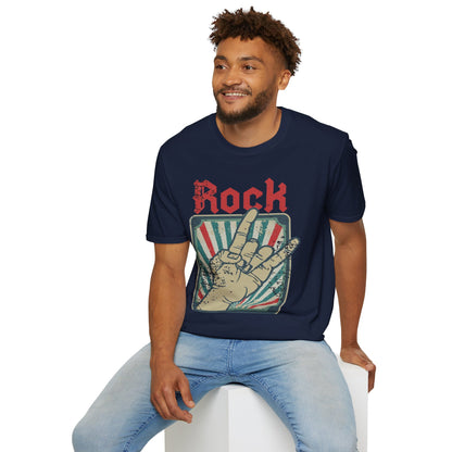Rock On Unisex T-Shirt - Music Lover Gift, Concert Wear, Casual Style, Graphic Tee, Rock n Roll Apparel