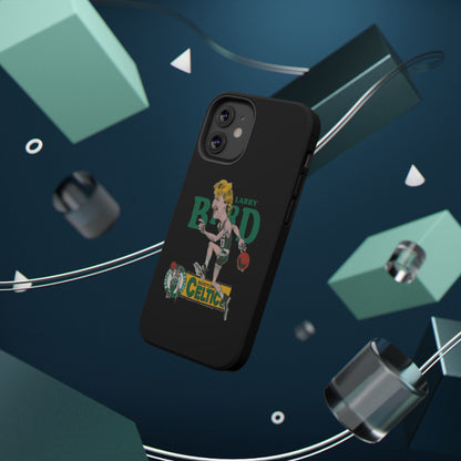 Larry Bird Impact-Resistant Phone Case, Sports Fan Gift, Basketball Accessories, Celtics Merchandise, Unique Phone Cover
