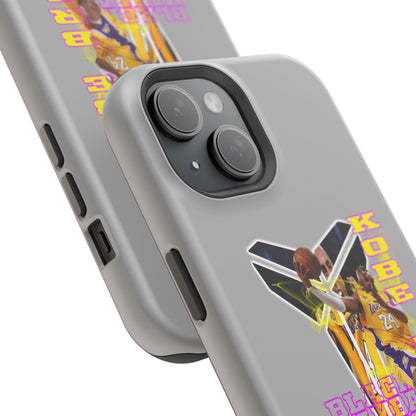 Impact-Resistant Phone Case — Bold Retro Basketball Graphic