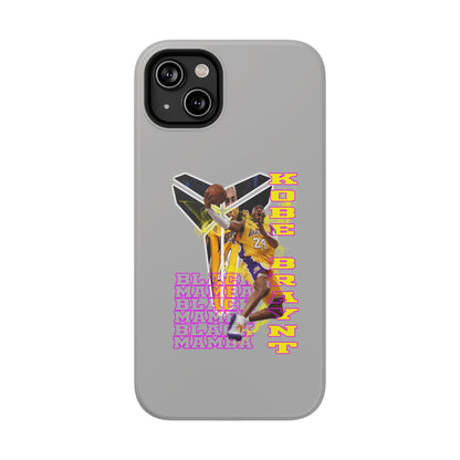 Impact-Resistant Phone Case — Bold Retro Basketball Graphic