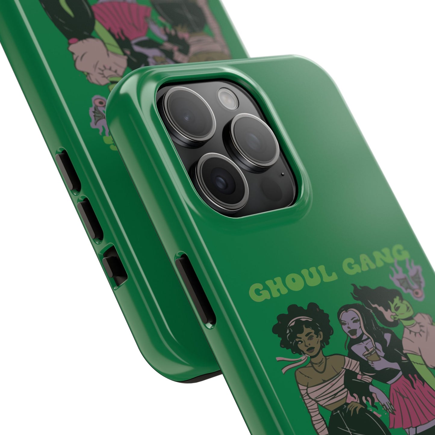 Ghoul Gang Tough Phone Case, Phone Accessory, Halloween Gift, Spooky Aesthetic, Durable Protection, Trendy Design