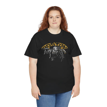 Boston Graphic Tee, Unisex Cotton T-Shirt, Casual Wear, Gift for Him/Her, Streetwear Style, Travel Souvenir, Boston Pride Shirt