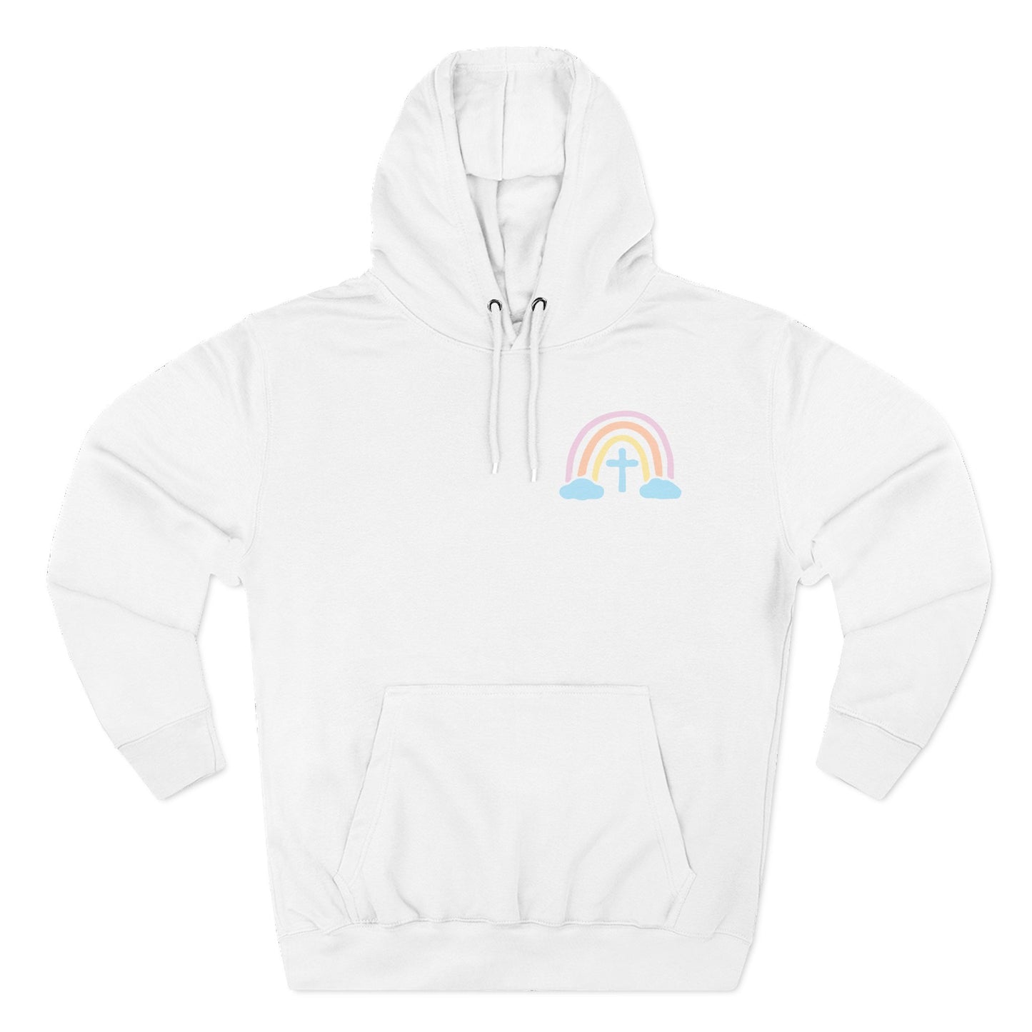 Child of a God Citizen of Heaven Hoodie | Pastel Rainbow Faith Design