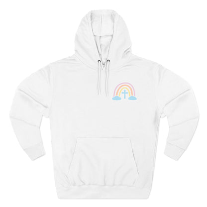 Child of a God Citizen of Heaven Hoodie | Pastel Rainbow Faith Design