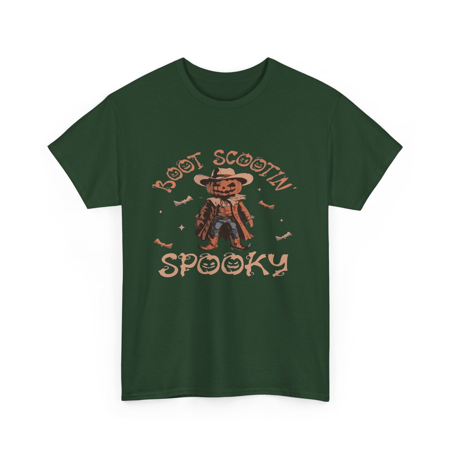 Spooky Cowboy Tee, Unisex Heavy Cotton T-Shirt, Halloween Costume, Fall Fashion, Fun Casual Wear, Gift for Friends, Boot Scootin' [...]