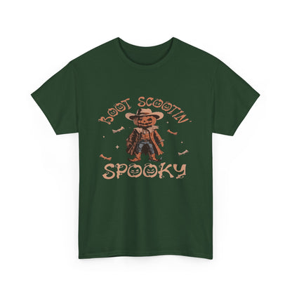 Spooky Cowboy Tee, Unisex Heavy Cotton T-Shirt, Halloween Costume, Fall Fashion, Fun Casual Wear, Gift for Friends, Boot Scootin' [...]