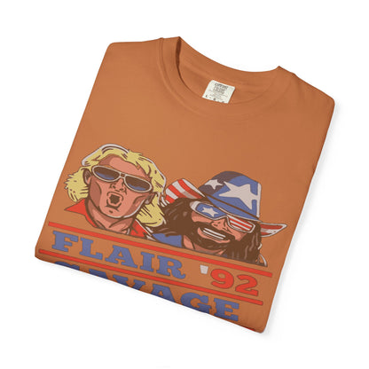 Retro Wrestling Fan T-Shirt, Unisex Graphic Tee, Flair Savage Shirt, Sports Fan Apparel, Vintage Style Gift