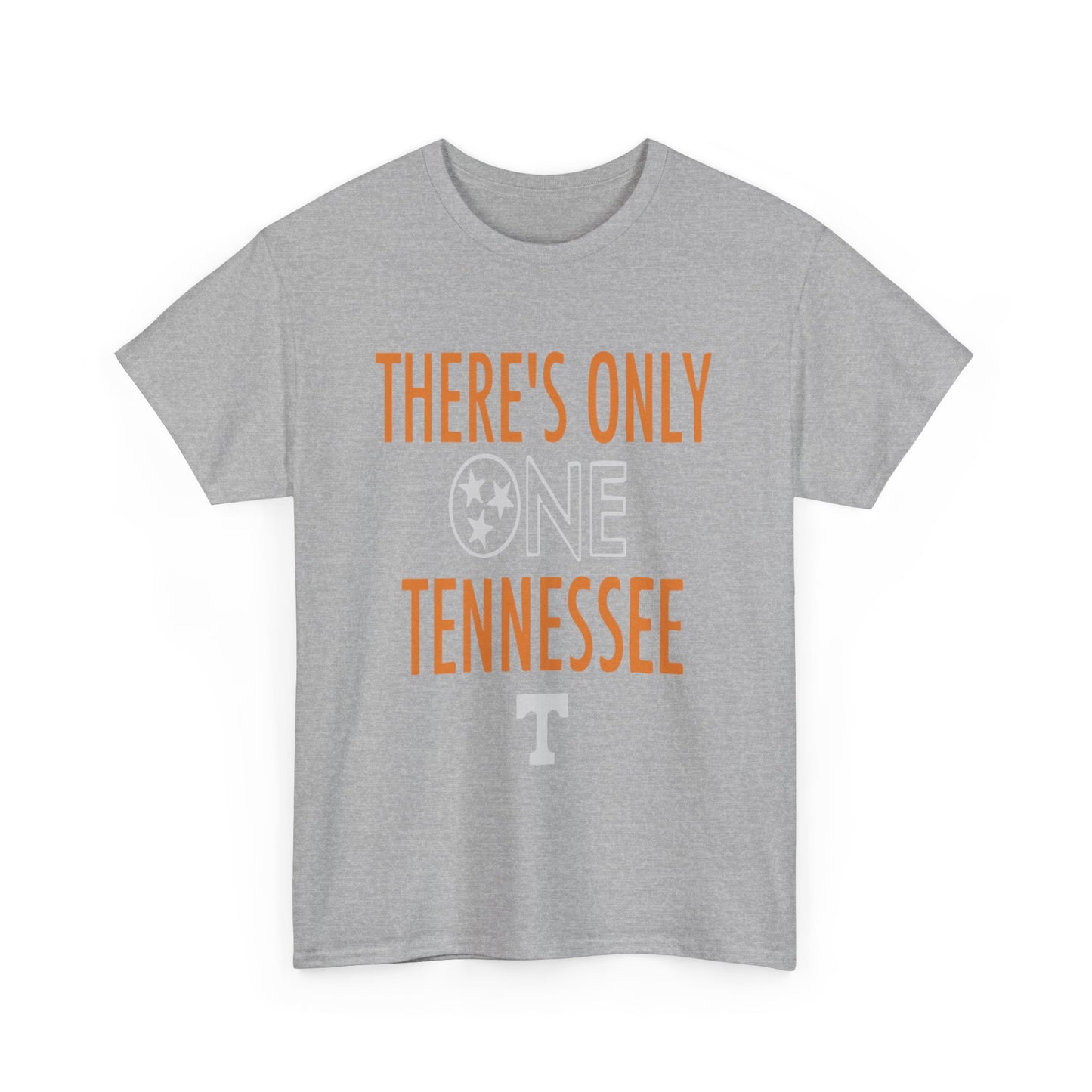 Tennessee Pride Tee, Unisex Heavy Cotton Tee, Tennessee Fans Gift, College Sports Apparel, Casual Everyday Wear, State Pride Shirt