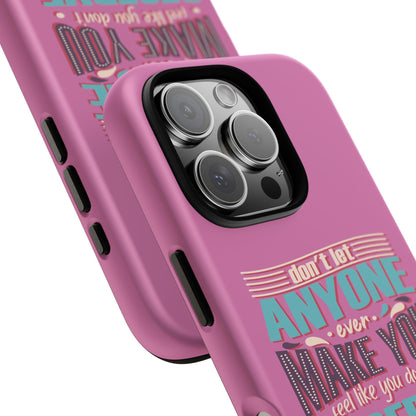 Inspirational Phone Case, Motivational Phone Cover, Tough Cases for Her, Gift for Friends, Self-Love Quote Case
