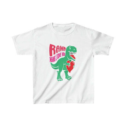 Rawr Means I love You Kids Heavy Cotton™ Tee