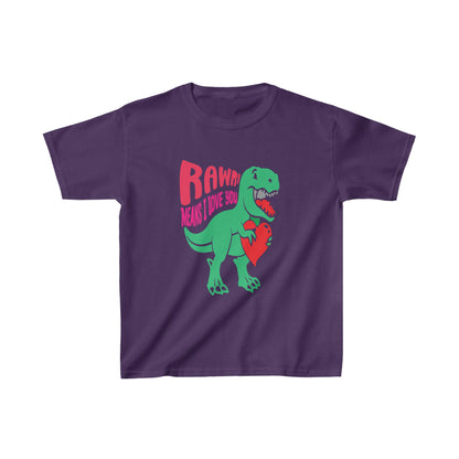 Rawr Means I love You Kids Heavy Cotton™ Tee