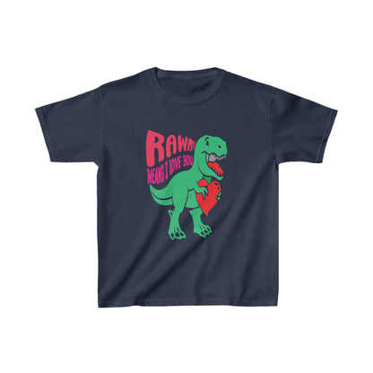 Rawr Means I love You Kids Heavy Cotton™ Tee