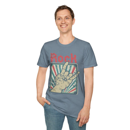 Rock On Unisex T-Shirt - Music Lover Gift, Concert Wear, Casual Style, Graphic Tee, Rock n Roll Apparel