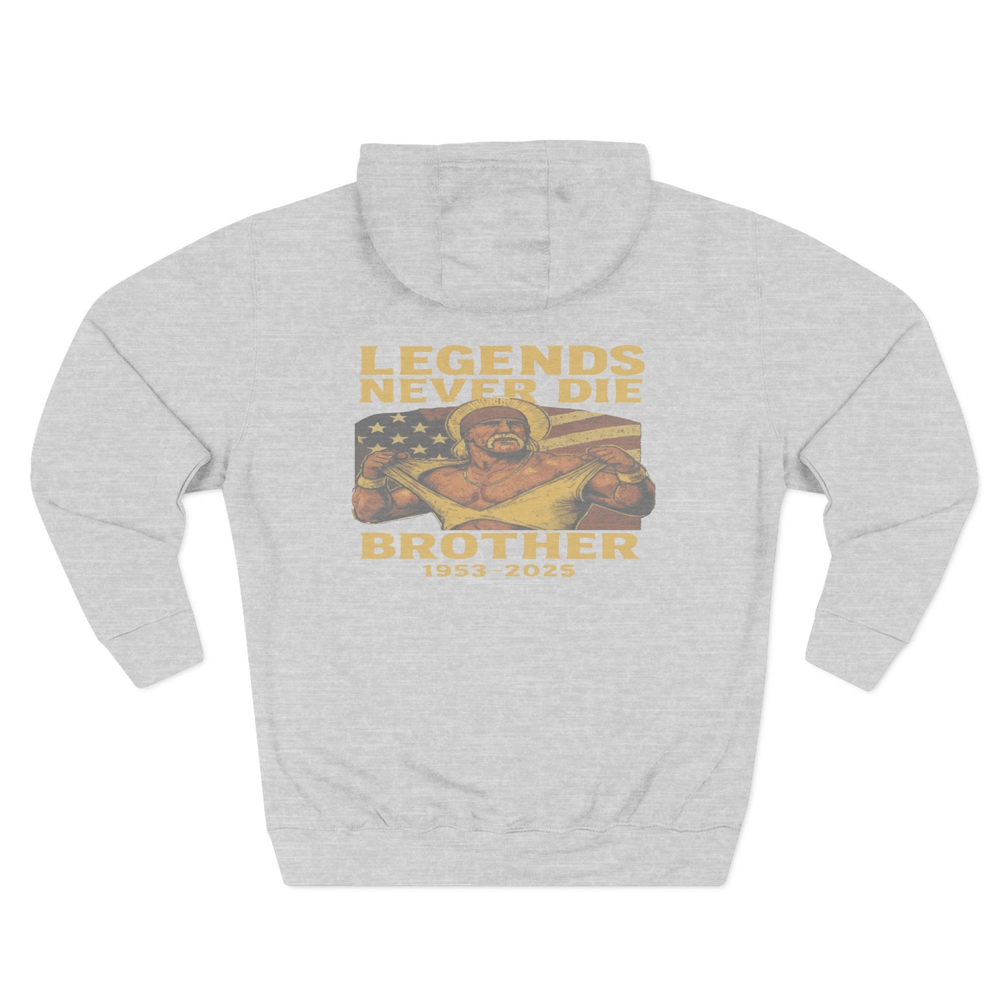 Legends Never Die Brother Memorial Hoodie — Tribute Fleece Pullover