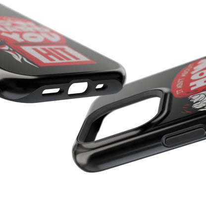 Impact-Resistant Phone Case, Rugged Smartphone Cover, Tough Phone Protection, Inspirational Gift, Motivational Tech Accessory