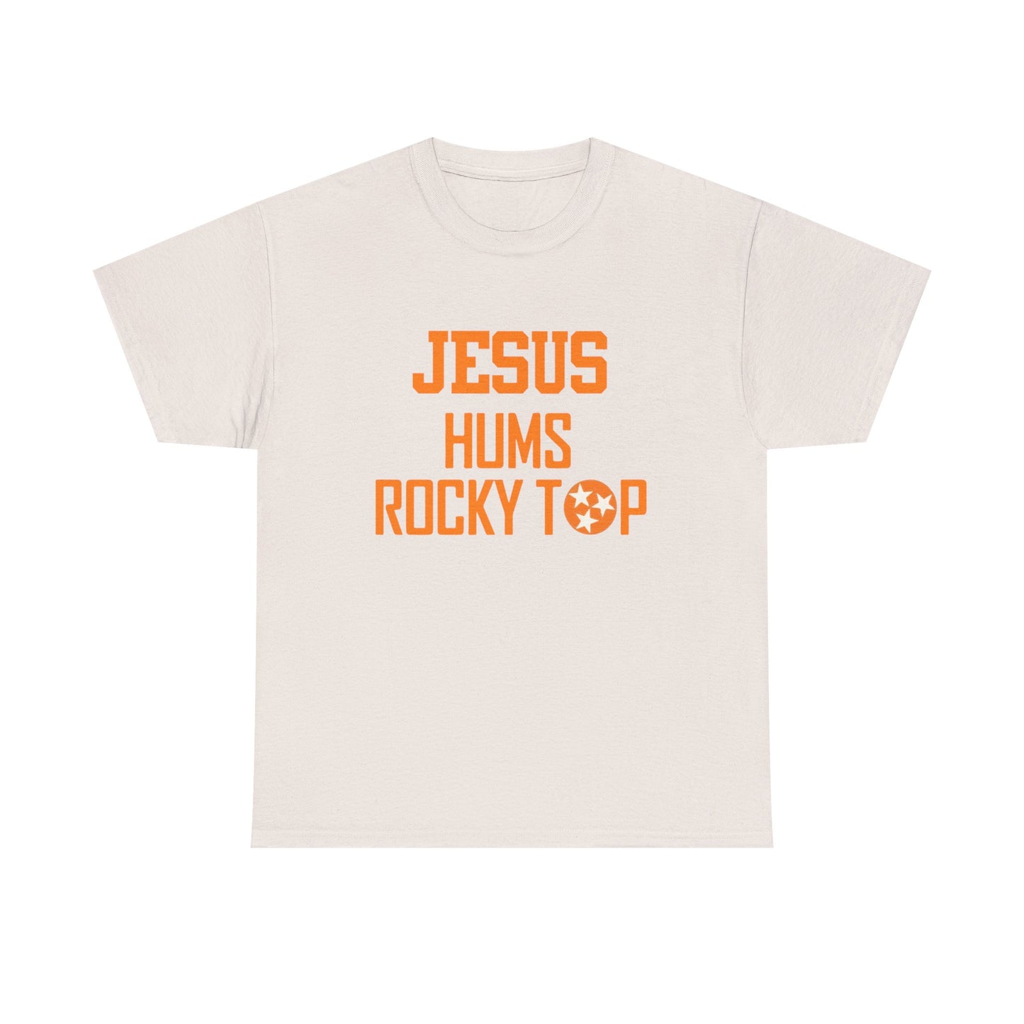 Jesus Hums Rocky Top Tee | Christian Football Tennessee Vols Shirt