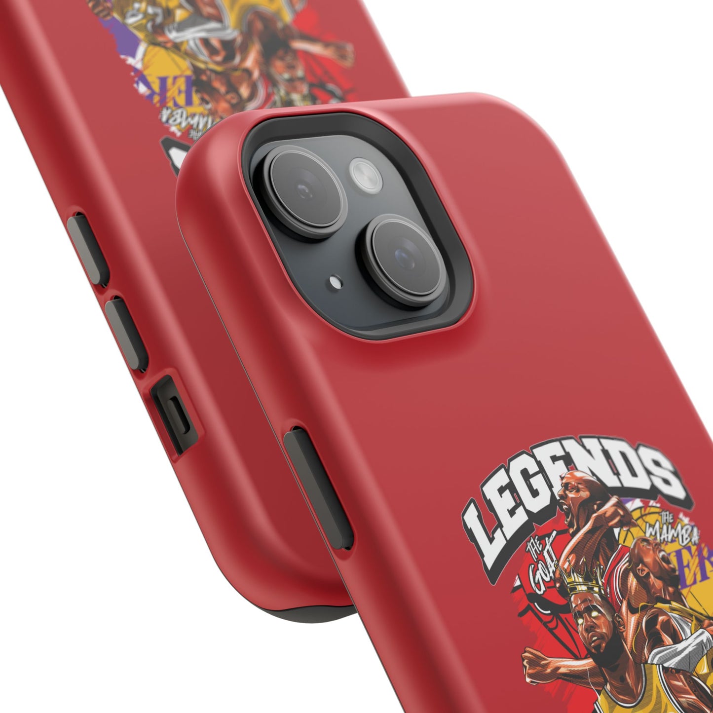 Legends Basketball Graphic Phone Case — Impact-Resistant iPhone Cover
