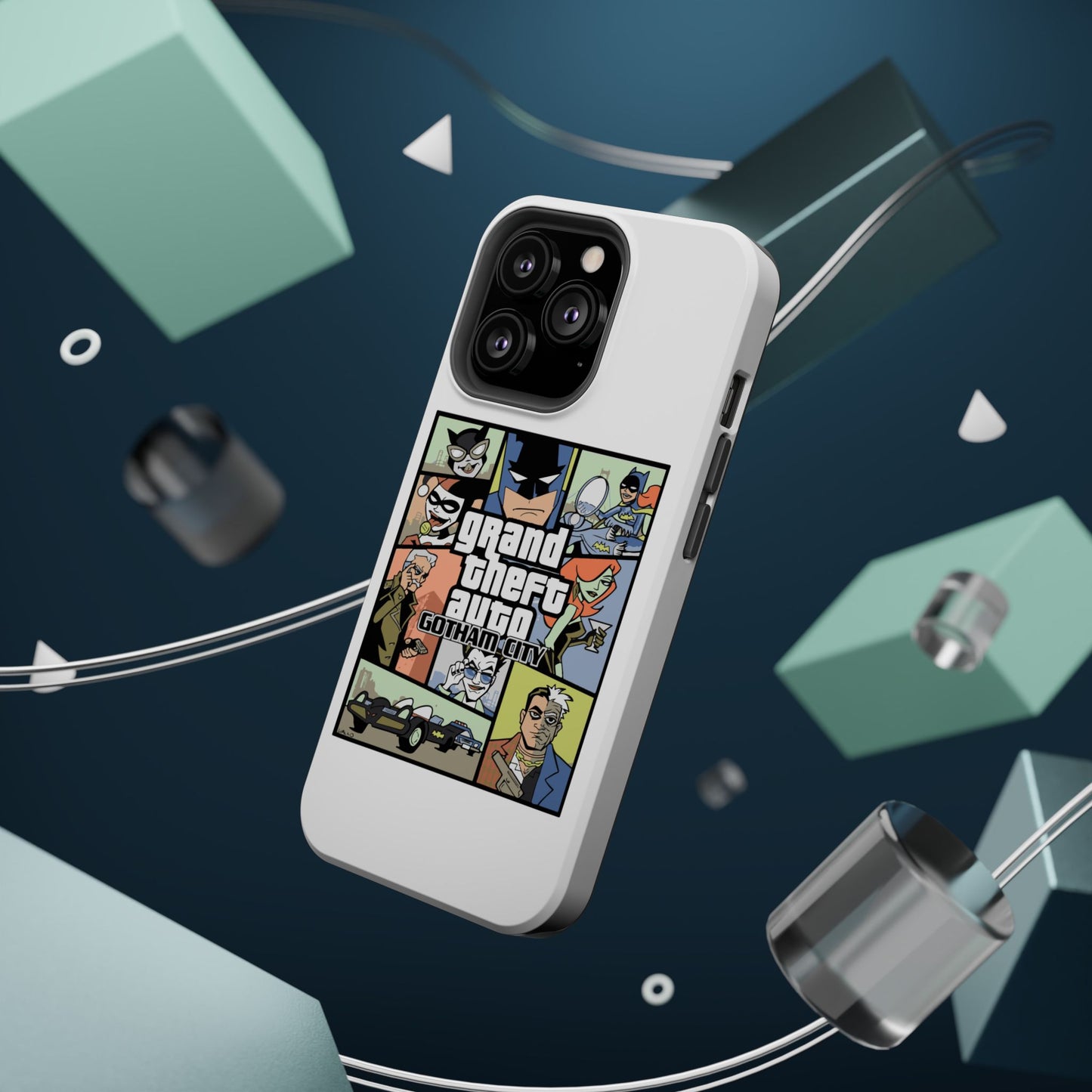 Grand Theft Auto Magnetic Tough Case, Gaming Phone Case, GTA Art Phone Cover, Gifts for Gamers, Cool Cell Phone Case