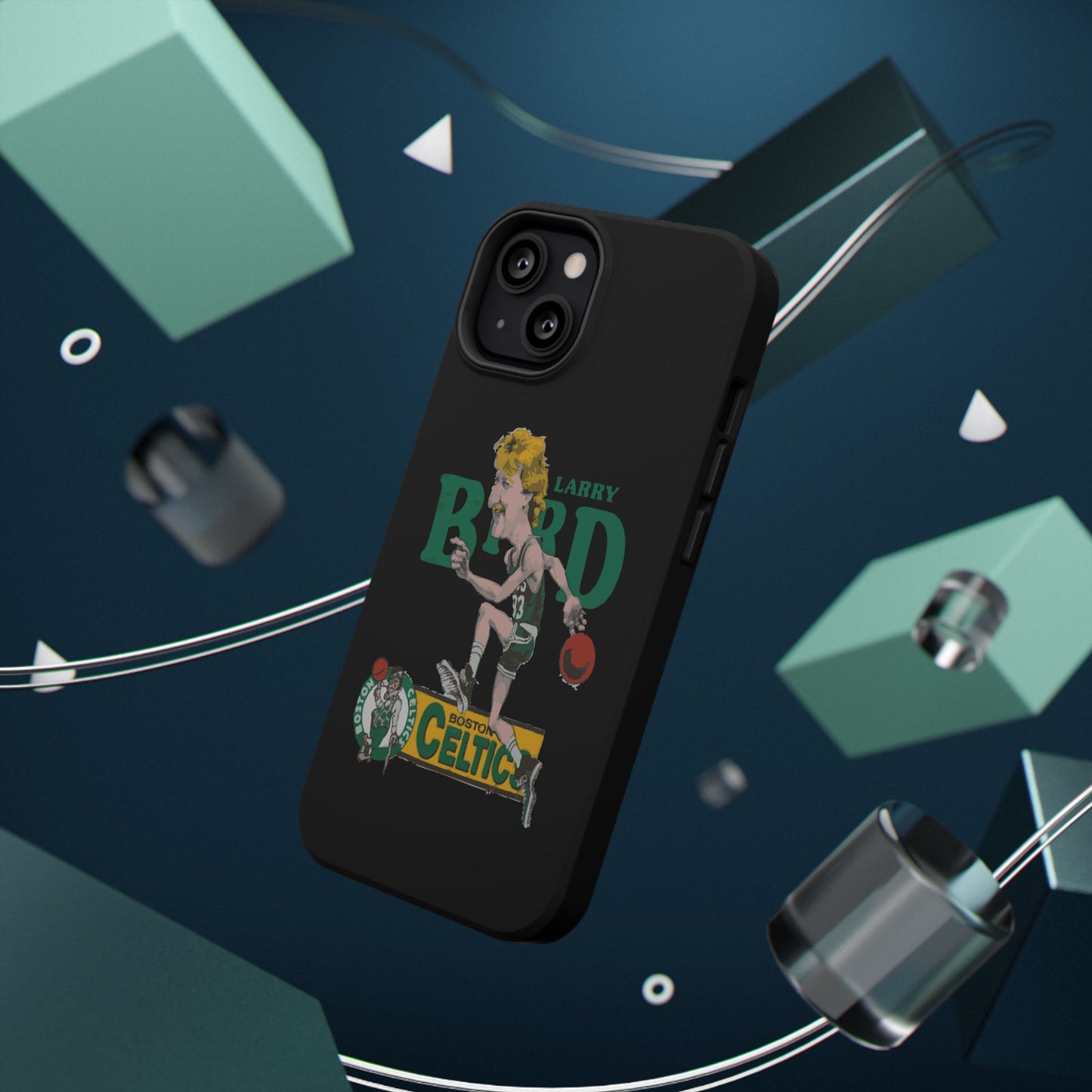 Larry Bird Impact-Resistant Phone Case, Sports Fan Gift, Basketball Accessories, Celtics Merchandise, Unique Phone Cover
