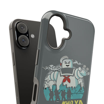 Ghostbuster-Inspired Tough Phone Case - Who Ya Gonna Call? - Perfect for Fans, Gift for Halloween, Geeky Accessories, Durable Protection