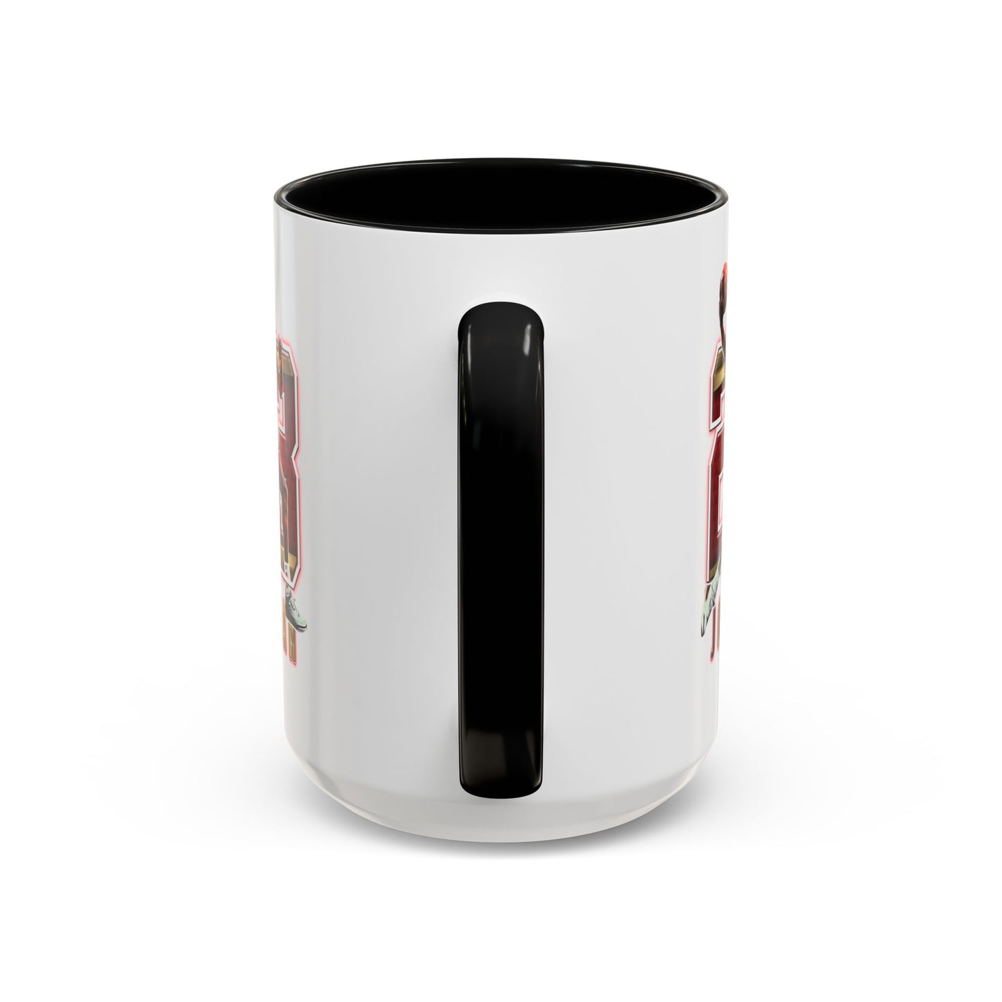 Michael Jordan Accent Coffee Mug - 11oz & 15oz - Perfect Gift for Sports Fans, Collectors, Basketball Lovers, Unique Gift Idea