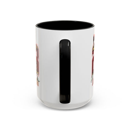 Michael Jordan Accent Coffee Mug - 11oz & 15oz - Perfect Gift for Sports Fans, Collectors, Basketball Lovers, Unique Gift Idea