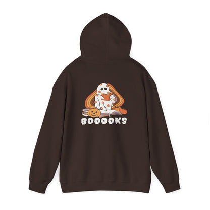 Cozy Halloween Cat Hoodie | Unisex Sweatshirt for Fall, Autumn Vibes, Casual Wear, Gift for Cat Lovers, Spooky Season