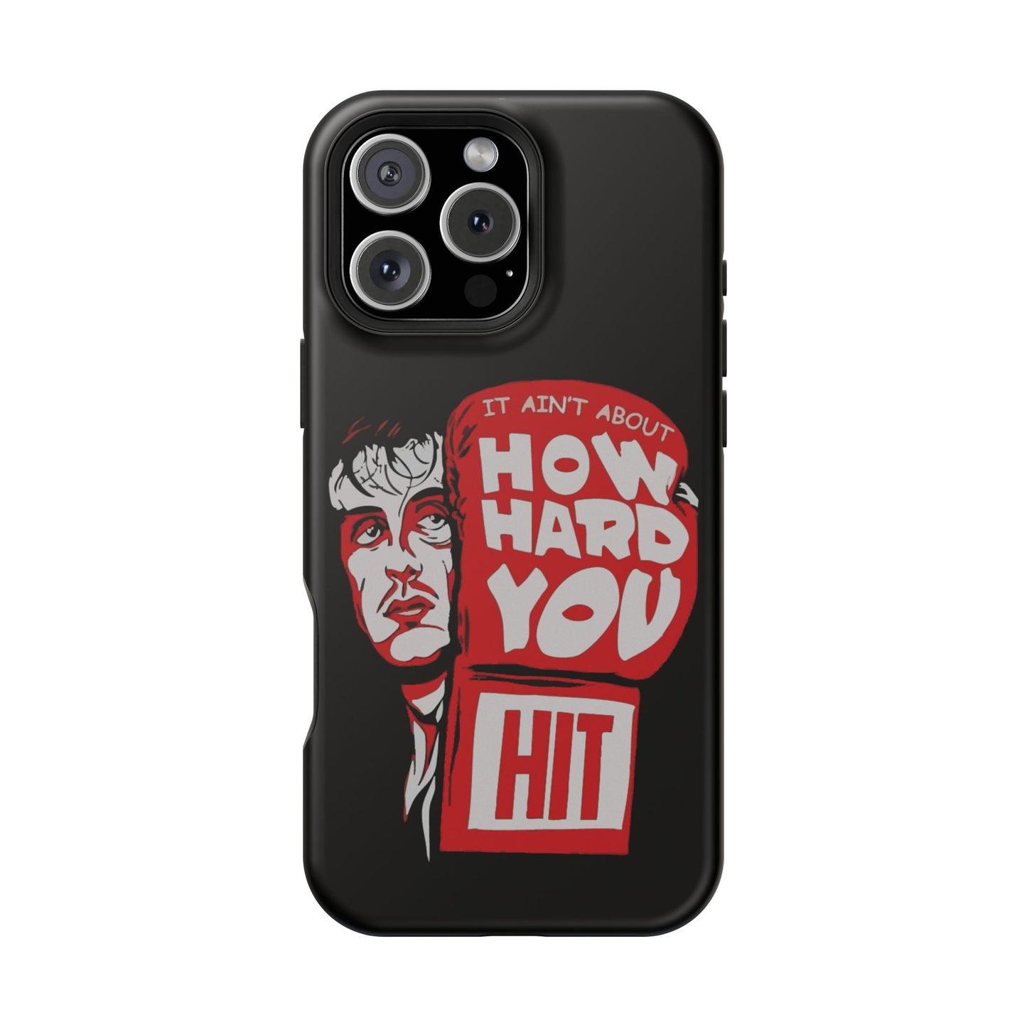 Impact-Resistant Phone Case, Rugged Smartphone Cover, Tough Phone Protection, Inspirational Gift, Motivational Tech Accessory