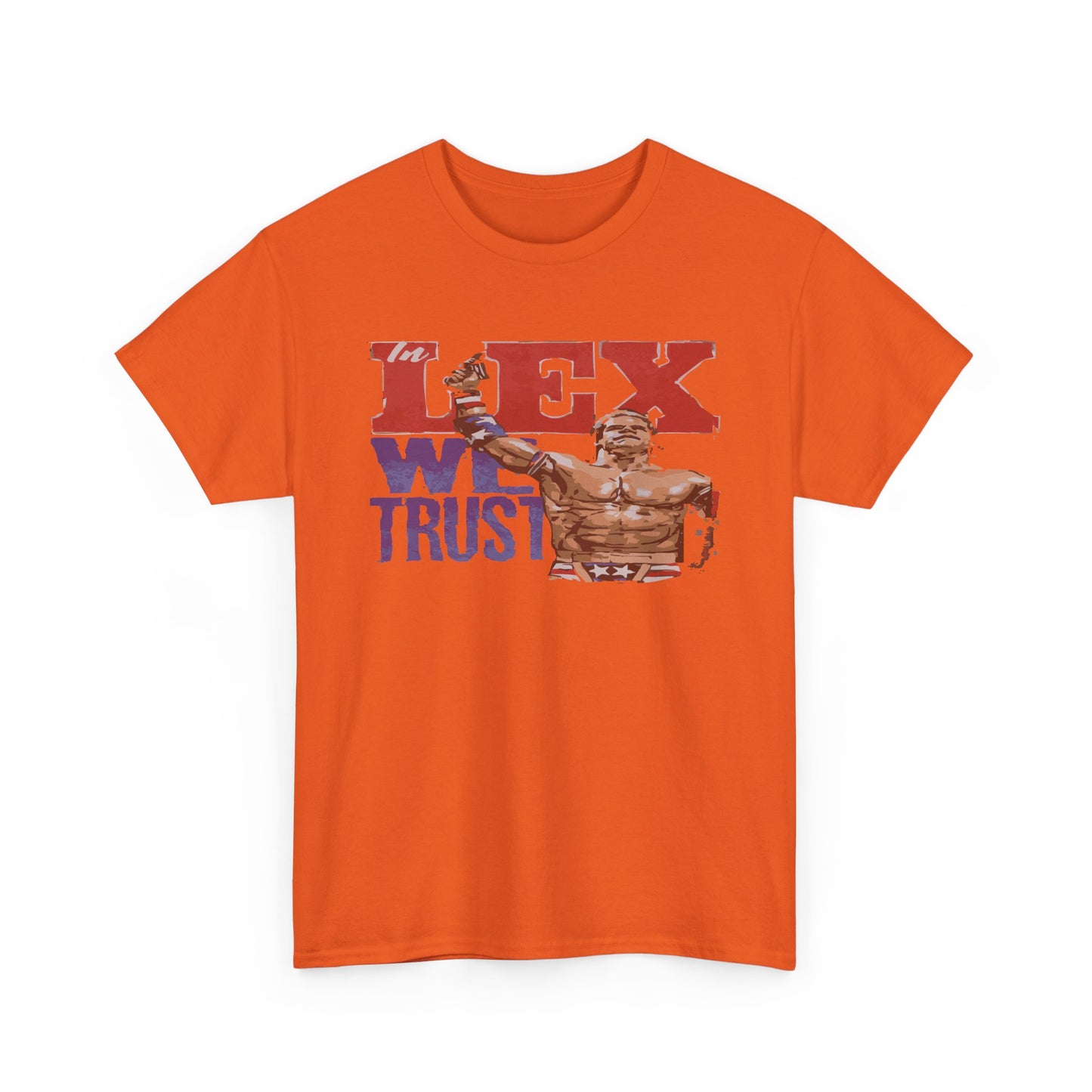 Unisex Cotton Tee with 'In Lex We Trust' Design, Casual Wear, Gift for Him/Her, Birthday, Independence Day, Patriotic Apparel