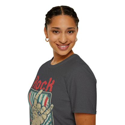 Rock On Unisex T-Shirt - Music Lover Gift, Concert Wear, Casual Style, Graphic Tee, Rock n Roll Apparel